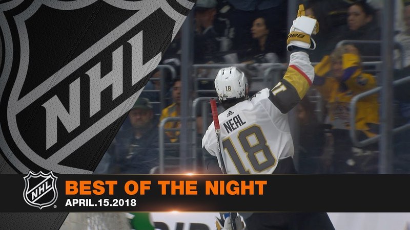 Calvert tallies OT winner, Golden Knights net two late goals to headline Sundays