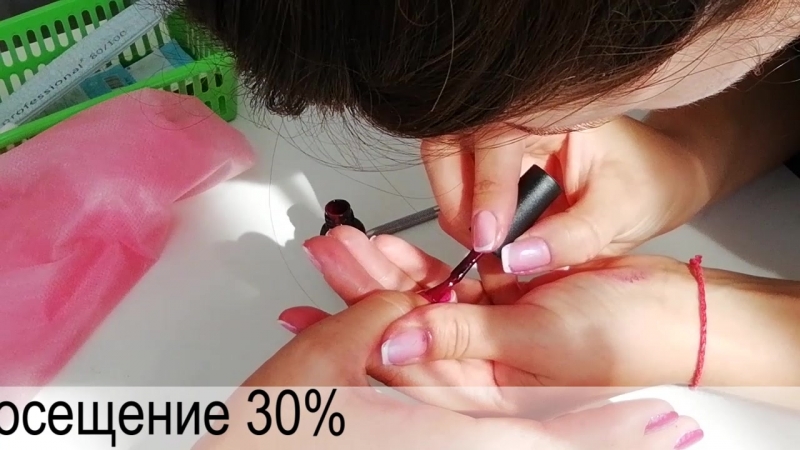 Покрытие ногтей гель