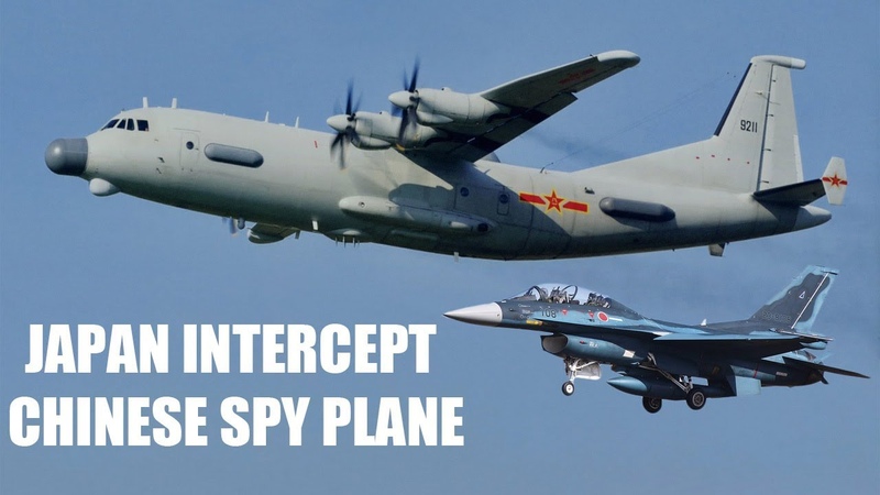 Japan Reportedly Sent Out Jets to Intercept Chinese Spy Plane Over E China