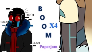 Boom x4 Meme Paperjam | Undertale AU