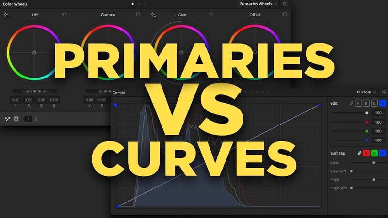 Should you use Curves or the Primaries Wheels Davinci Resolve 16 Beginner