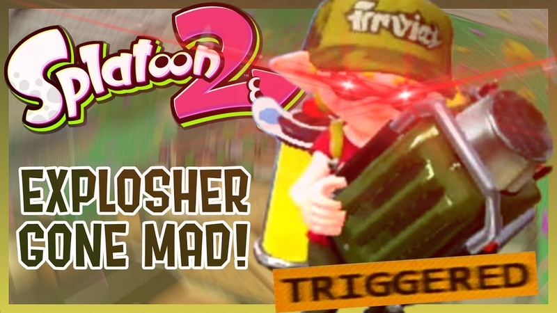 Dont anger an Explosher Splatoon