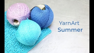 ☀Хлопок с вискозой. Summer YarnArt