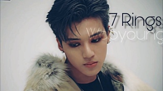 ATEEZ Wooyoung - 7 Rings [FMV]