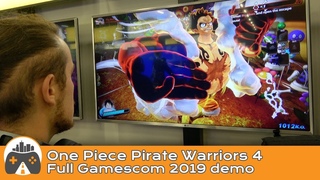 [One Piece Pirate Warriors 4] Full Gamescom 2019 demo