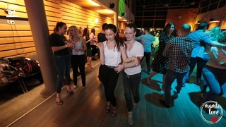 Yulia Bursak and Sergey Timofeev - social dancing @ Mambolove