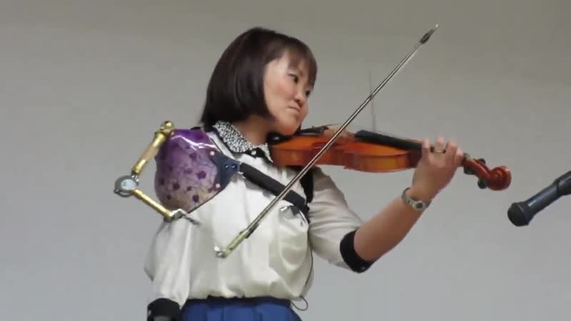 This Japanese one armed violinist will inspire you to chase your