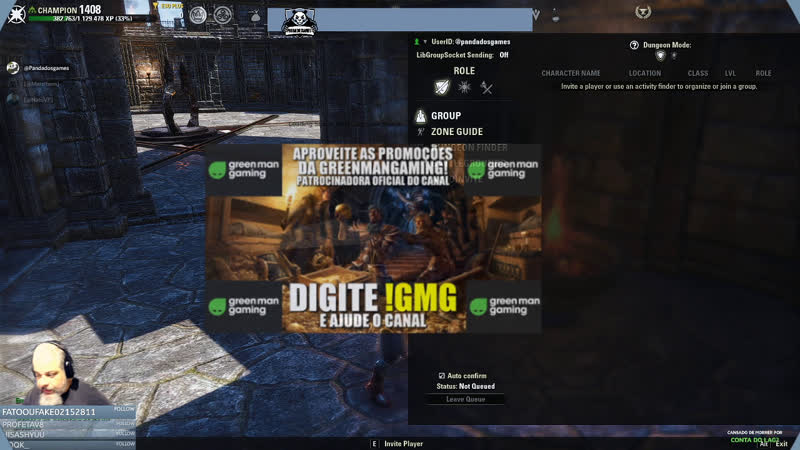 Hoje Clube da Luta no templo sagrado do X1 do, ESO BR Quem é quem no pvp do eso
