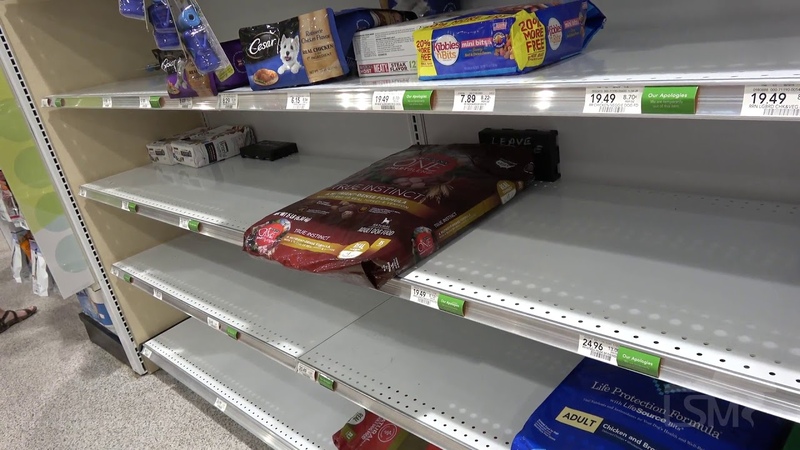 8 29 19 Jacksonville, Florida Area Stores Packed Red Flag Conditions EMS