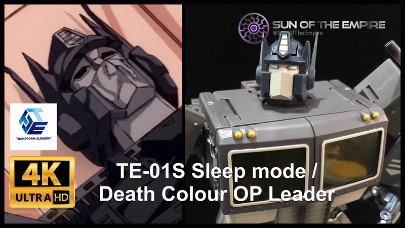 Transform Element TE 01 S Sleep mode, Death Colour OP Leader Q. Review