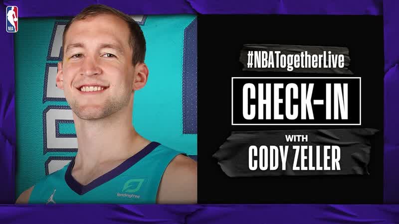 NBATogether Live Check In With Cody Zeller, COVID