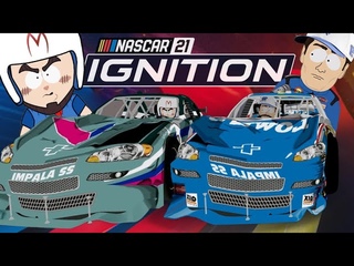 Мэддисон поворачивает не туда в Nascar Ignition