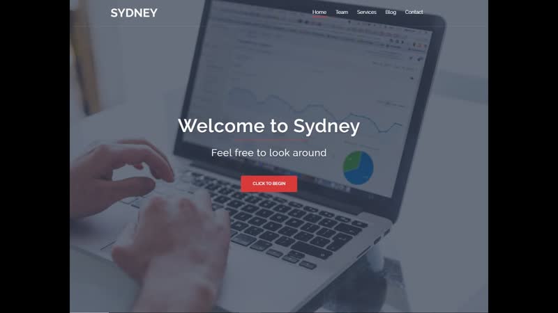 Sydney theme review, test, optimization Тема Sydney обзор, тест,