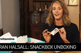Snackbox Unboxing with myvitamins Ambassador Fran Halsall