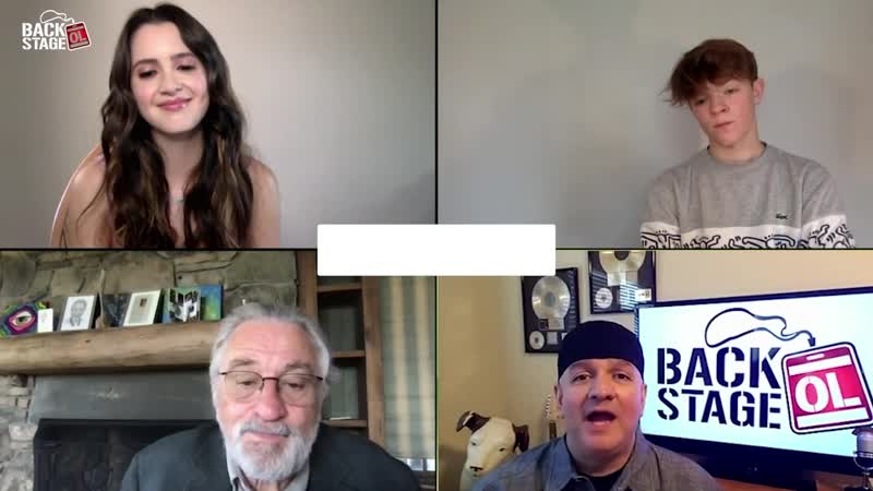 Robert De Niro, Oakes Fegley, Rob Riggle, Jane Seymour, Cheech Marin, Laura Marano, Peart Faimly Backstage