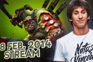 Dota 2 Stream: Na`Vi Dendi - Pudge (Gameplay & Commentary)