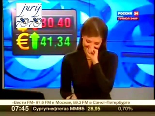 Веселая ведущая на “Россия 24“