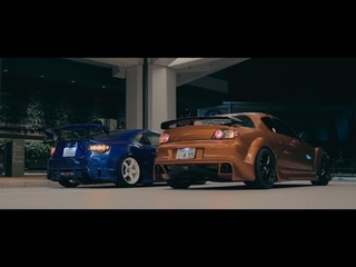 “Kawaii“ Night Ride - RX-8 & BRZ - 4K