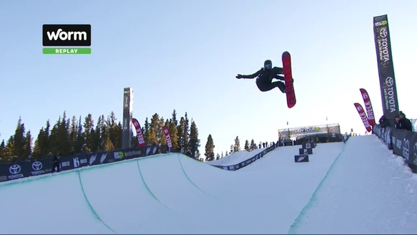 Kelly Clarks Second Place Run Womens Superpipe 2017 Dew