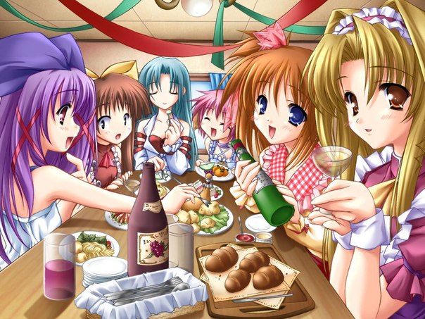 Compilation virgin anime party