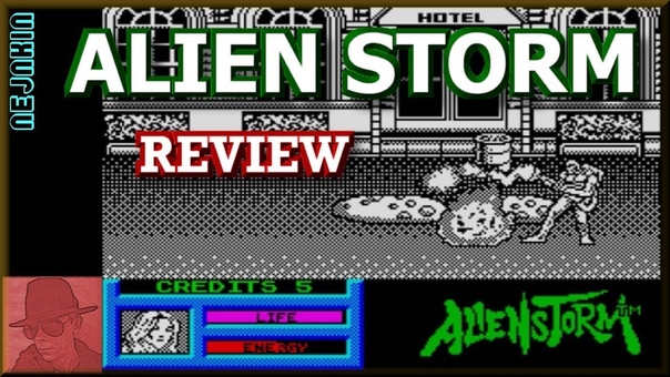 Alien Storm on the ZX Spectrum 48 K with