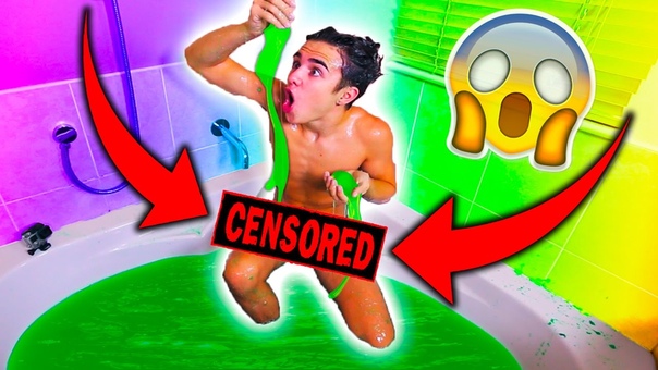 NAKED IN A SLIME BATH ( SLIME BATH
