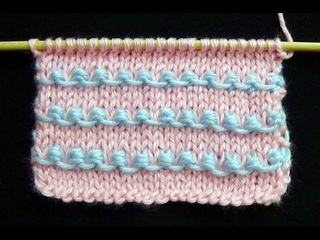Punto Ropa Bebé #3 How to Knit a Baby Stitch 2 Agujas(271)