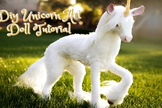 Diy Unicorn Art Doll Tutorial