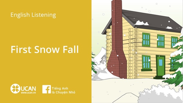 Learn English Listening, Beginner Lesson 1. First Snow