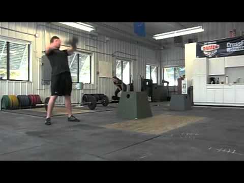 Cross Fit Wittman Hero WOD Demo with Brandon Pastorek and Krista Colson