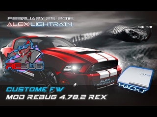 ВЫШЛА ПРОШИВКА REBUG  REX (на видео мой мод)