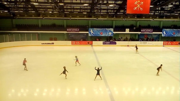 Tuktamysheva, Artemeva, Avstriiskaya, Gorokhova, Solovyova and Degtyareva at the warm