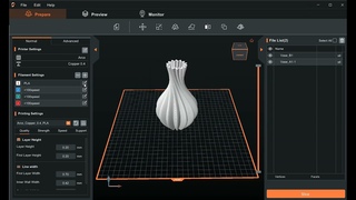 Phrozen Arco Pixup Slicer Demo - Filament Setting