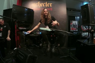 Nick Johnston - NAMM 2017 - Schecter Booth
