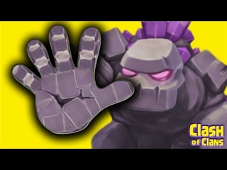 “Gangs Of Golems“ - Clash Of Clans Strategy - 5 Golem Attacks!