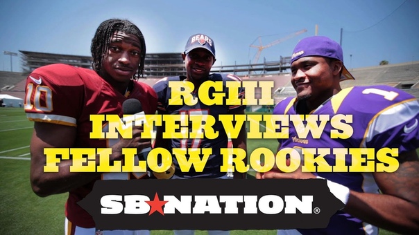 Robert Griffin III, Trent Richardson, David Wilson Interview Fellow NFL
