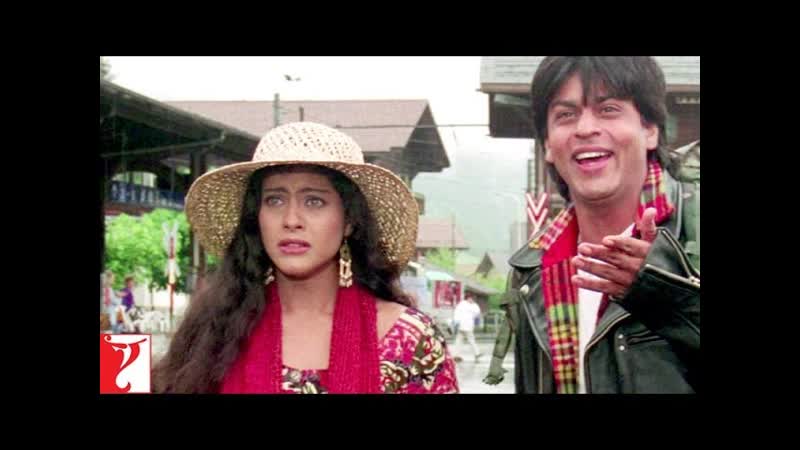 Raj Ashamed, Comedy Scene, Dilwale Dulhania Le Jayenge, Shah Rukh Khan, Kajol,