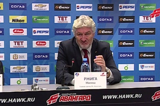 “Авангард“ - “Трактор“ 1:2Б. Послематчевая пресс-конференция
