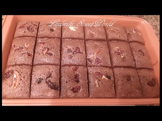 Брауни к Рождеству.  ( Brownie’s for Christmas) Шикарный,  легкий рецепт!