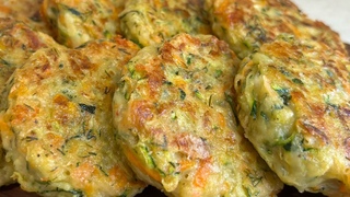Просто натрите КАБАЧОК! Вы влюбитесь в этот Рецепт! Эти Кабачки вкуснее мяса!