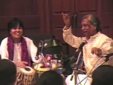 GIRJA DEVI, PT; DINA JI MAHARA, TABLA; SRI ANURADH PAL,