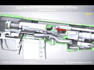АН-94 процесс заряжания автомата Никонова