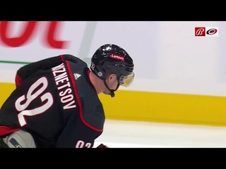 Ilya Samsonov stops Evgeni Kuznetsov's slow shootout shot vs Hurricanes (16 mar 2024)