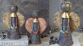 АНГЕЛЫ СВОИМИ РУКАМИ/АНГЕЛЫ ИЗ КАРТОНА/DIY ANGEL