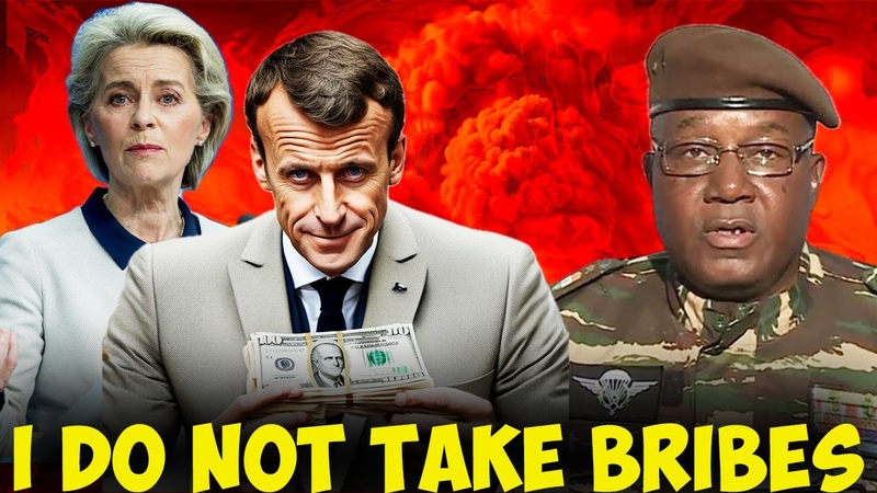 Nigers Military Leader Rejects A Jaw Dropping 100 Million Bribe Offered By French President