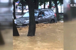 VL ru  Ливень 19 июля во Владивостоке