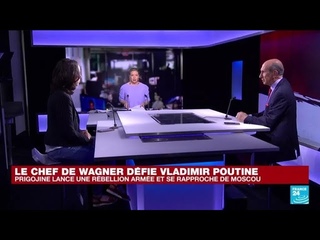 Le chef de Wagner lance une rébellion armée et se rapproche de Moscou • FRANCE 24
