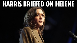 LIVE: Kamala Harris cuts campaign trip short to address Hurricane Helene devastation