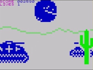 BATTLEZXONE (2023) Longplay / Walkthrough, ZX81 16K + Chroma + Zon-X