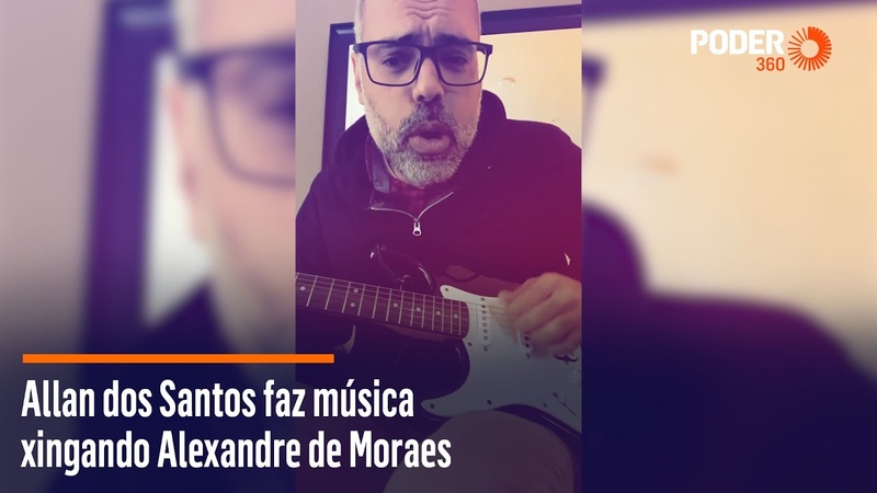 Allan dos Santos faz mu sica xingando Alexandre de